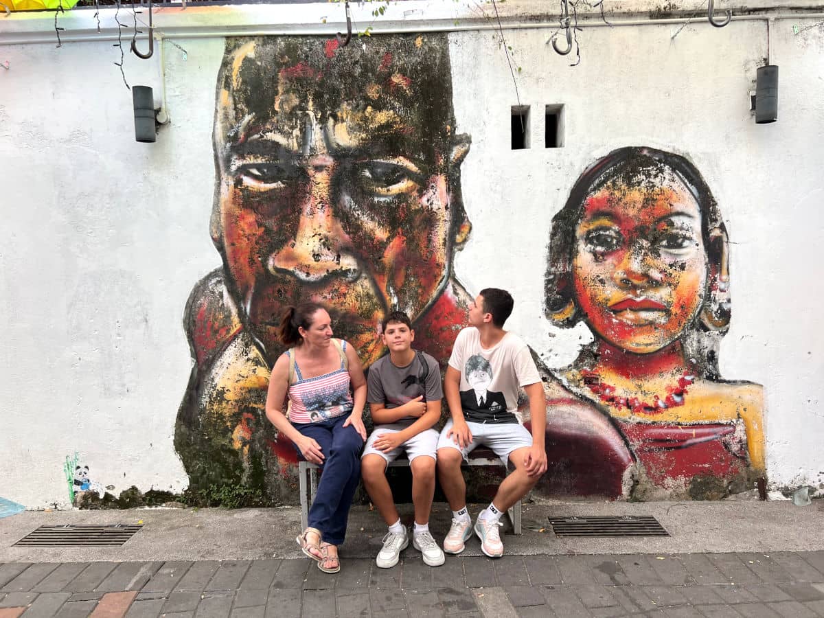 George Town en Penang está repleto de murales