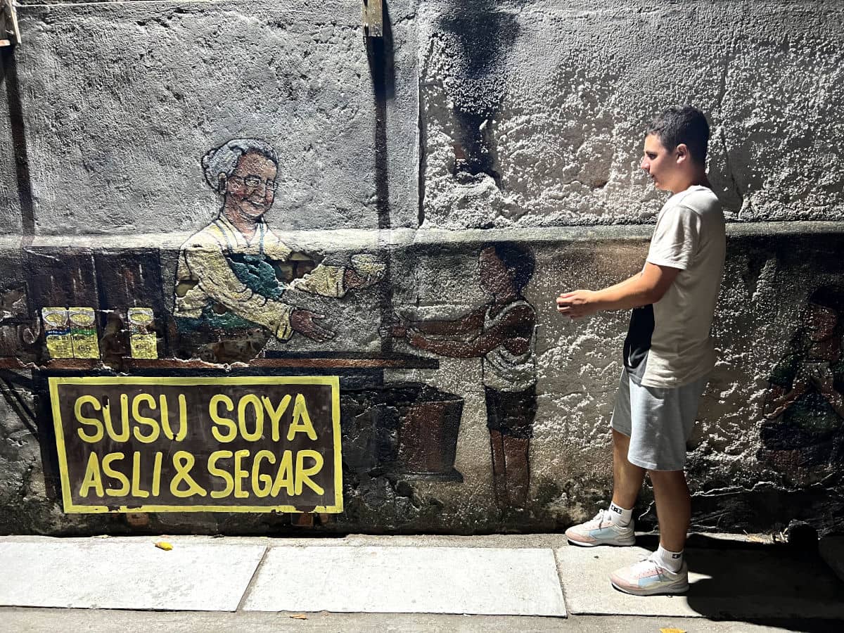 La comida y el street art están muy presentes en George Town