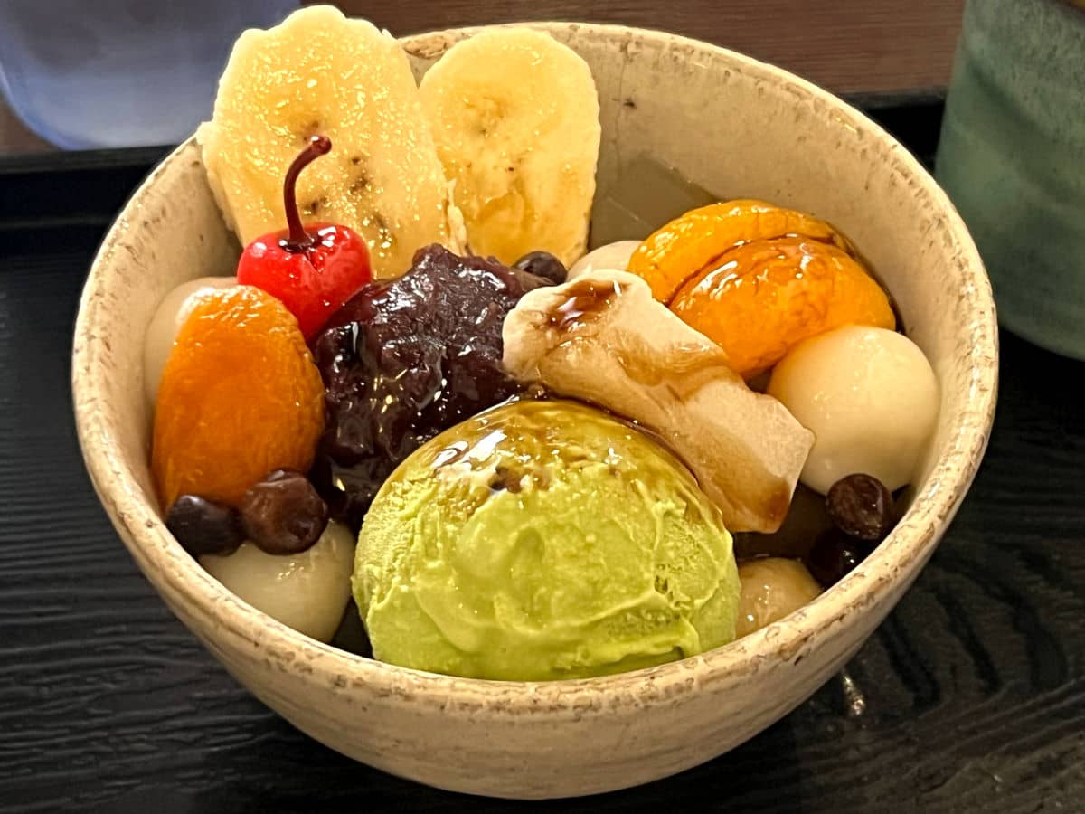 El Anmitsu que nos comimos en Kawagoe