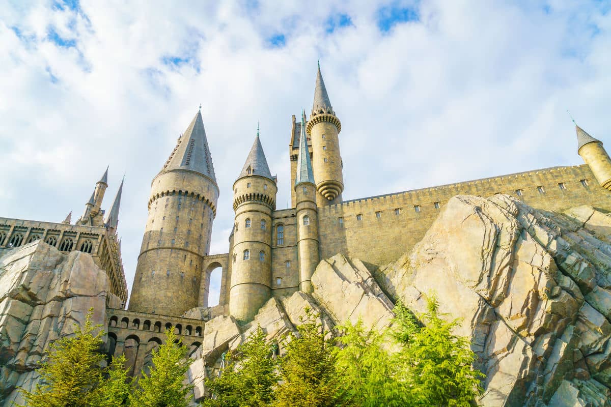 El castillo de Hogwarts en Universal Studios Japan