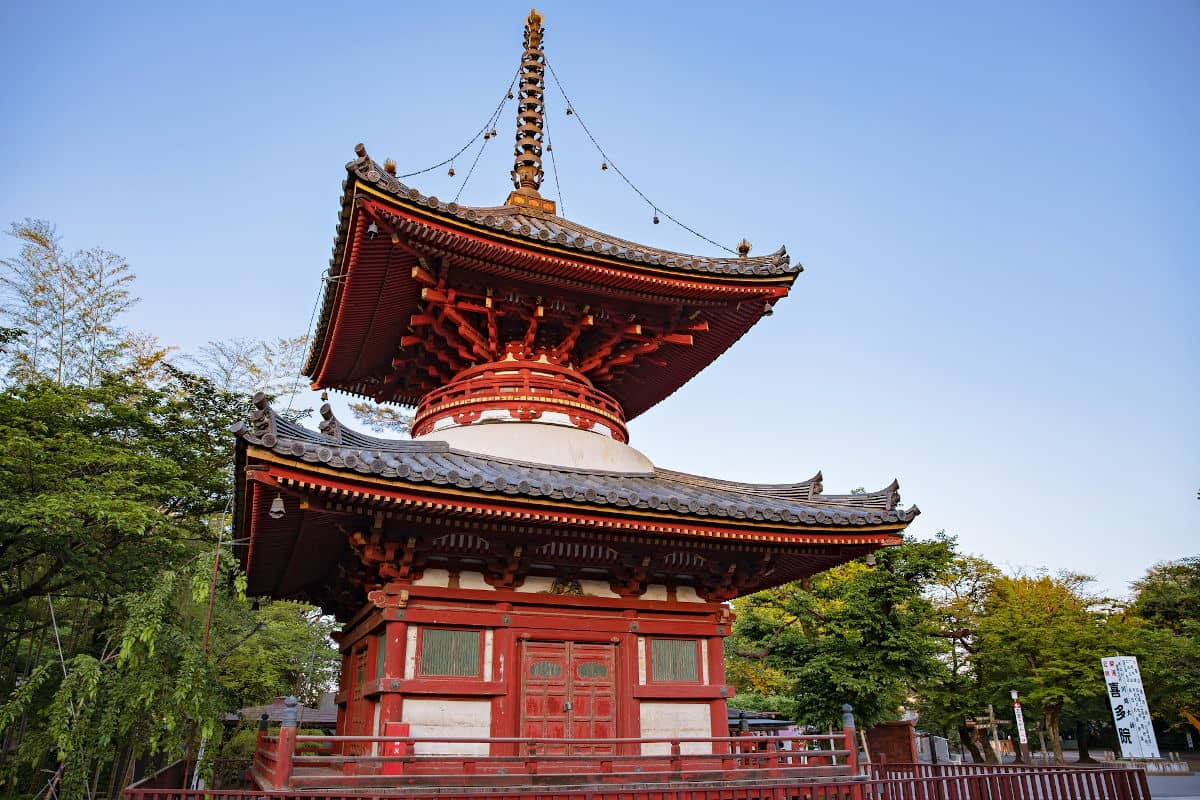 El templo budista Kita-in en Kawagoe