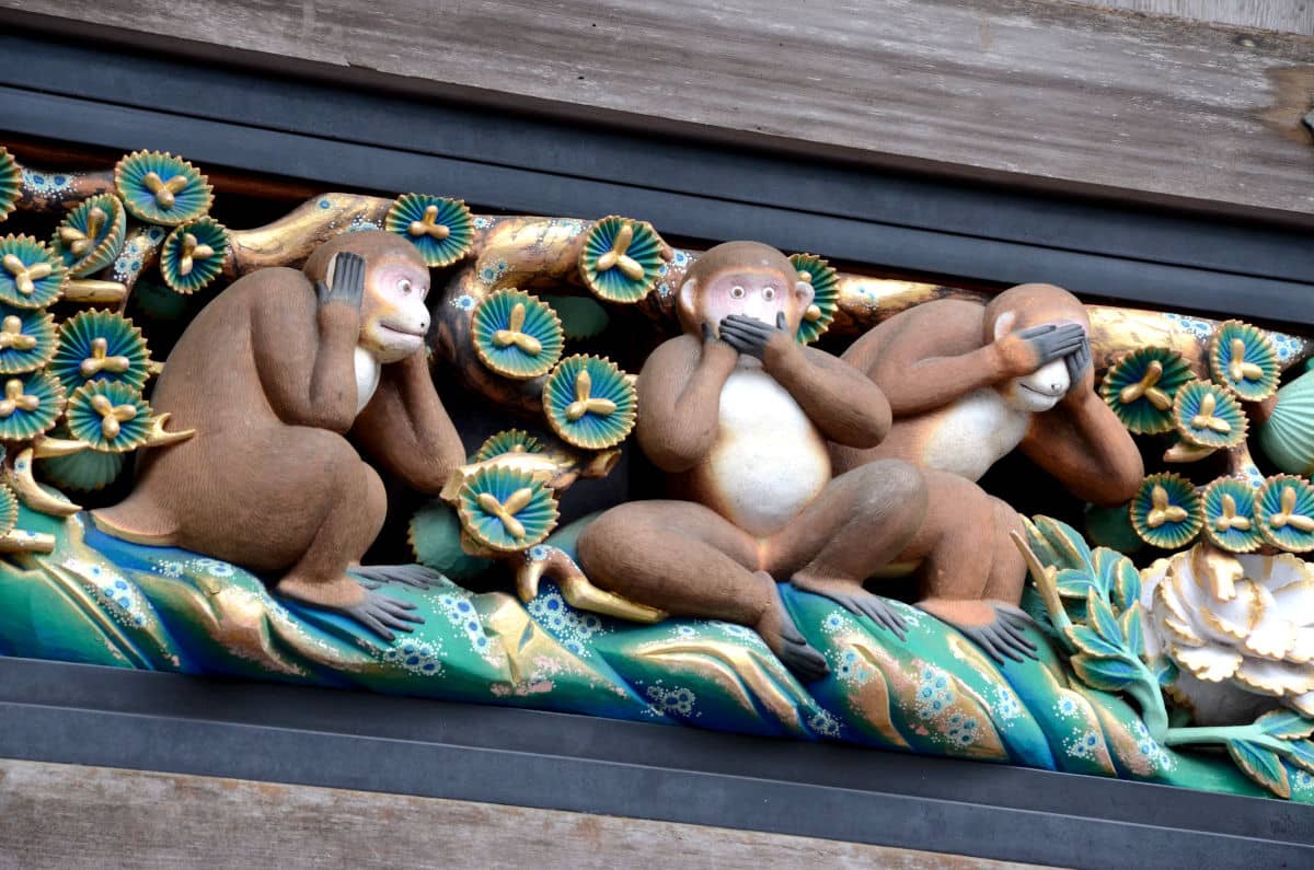 Los Tres Monos Sabios de Nikko