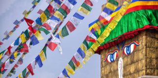Guia para visitar la estupa de Boudhanath