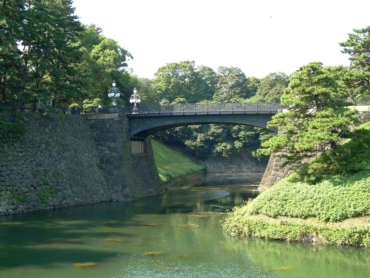 El Puente Niju-bashi del Palacio Imperial de Tokio