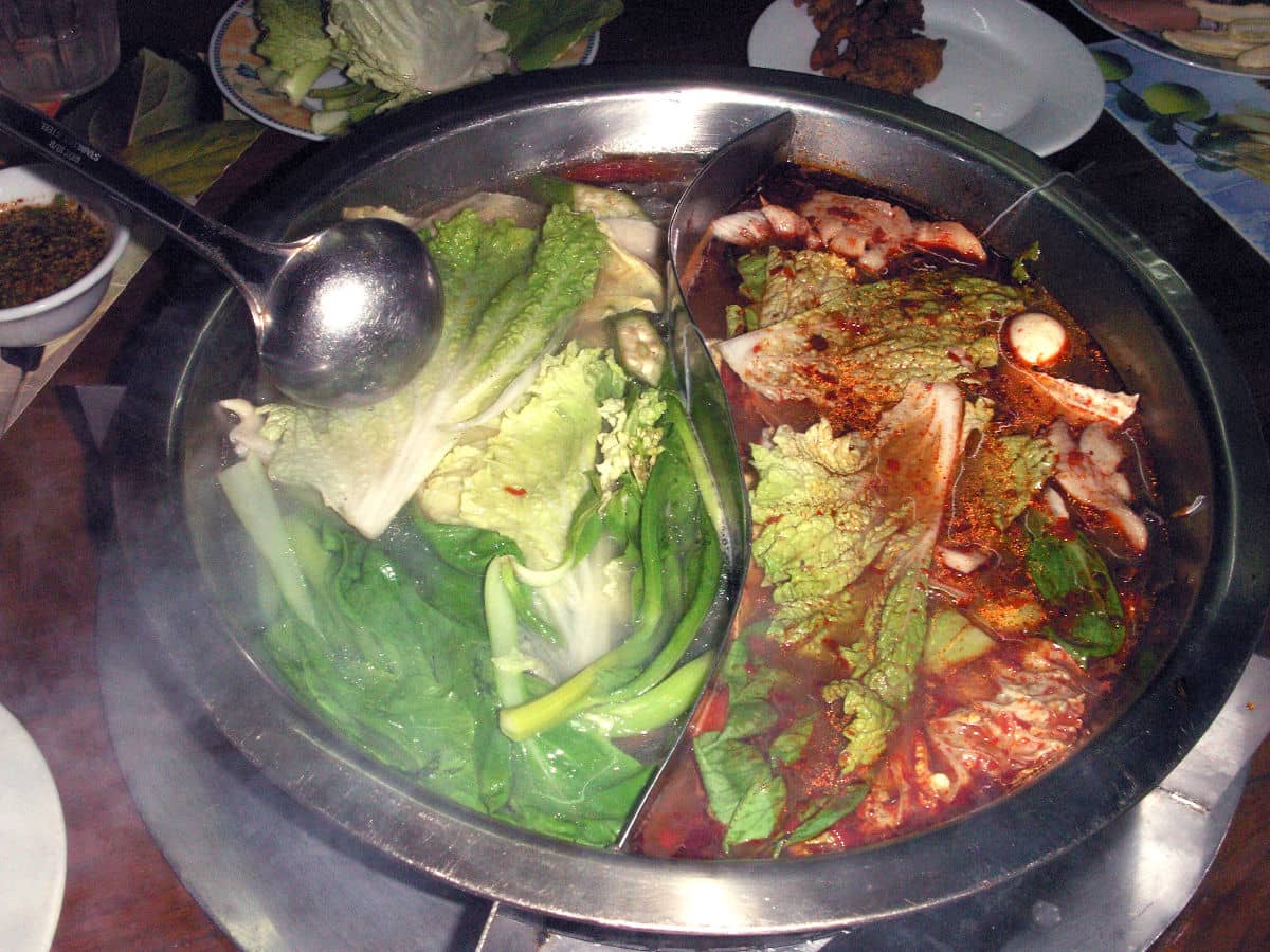 El hot pot siempre es un acierto