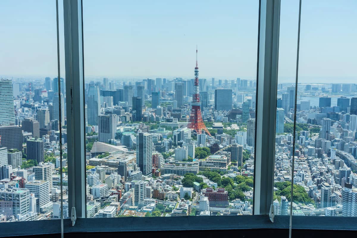 La Tokyo Tower desde Roppongi
