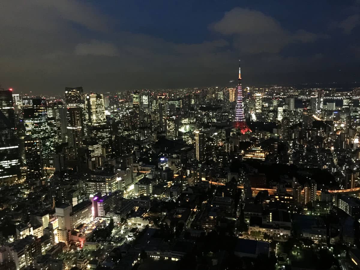 Las espectaculares vistas desde la Tokyo City View