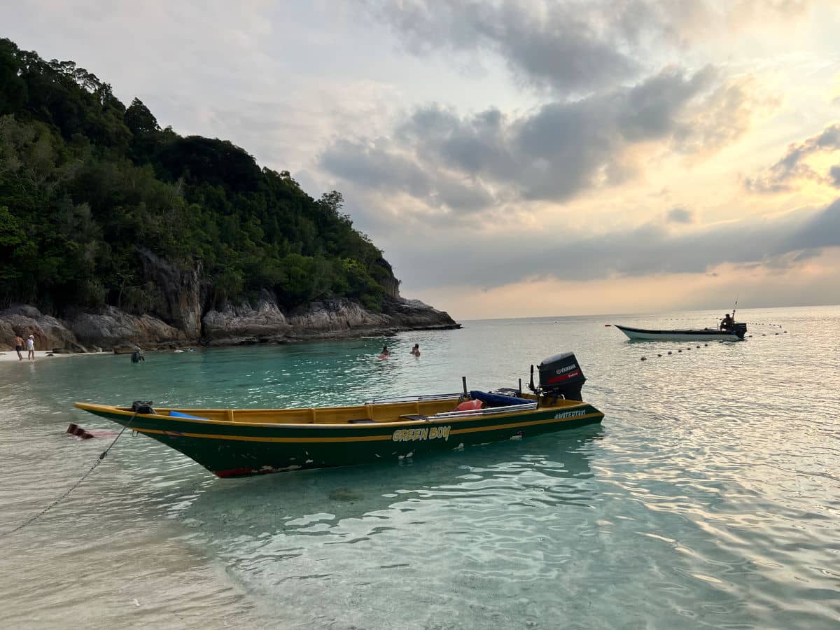 Los water taxi en las Islas Perhentian