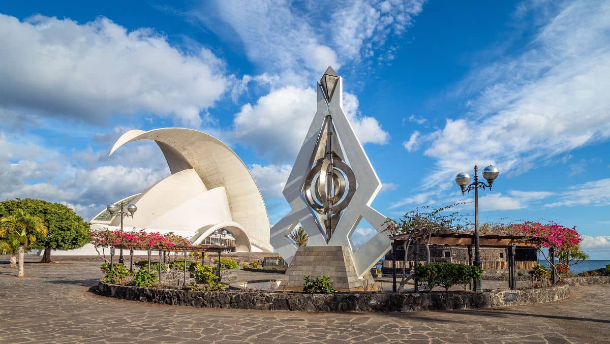 Plaza del Auditorio de Tenerife en Santa Cruz