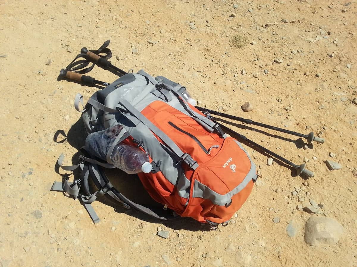 Mochila para el Camino de Santiago