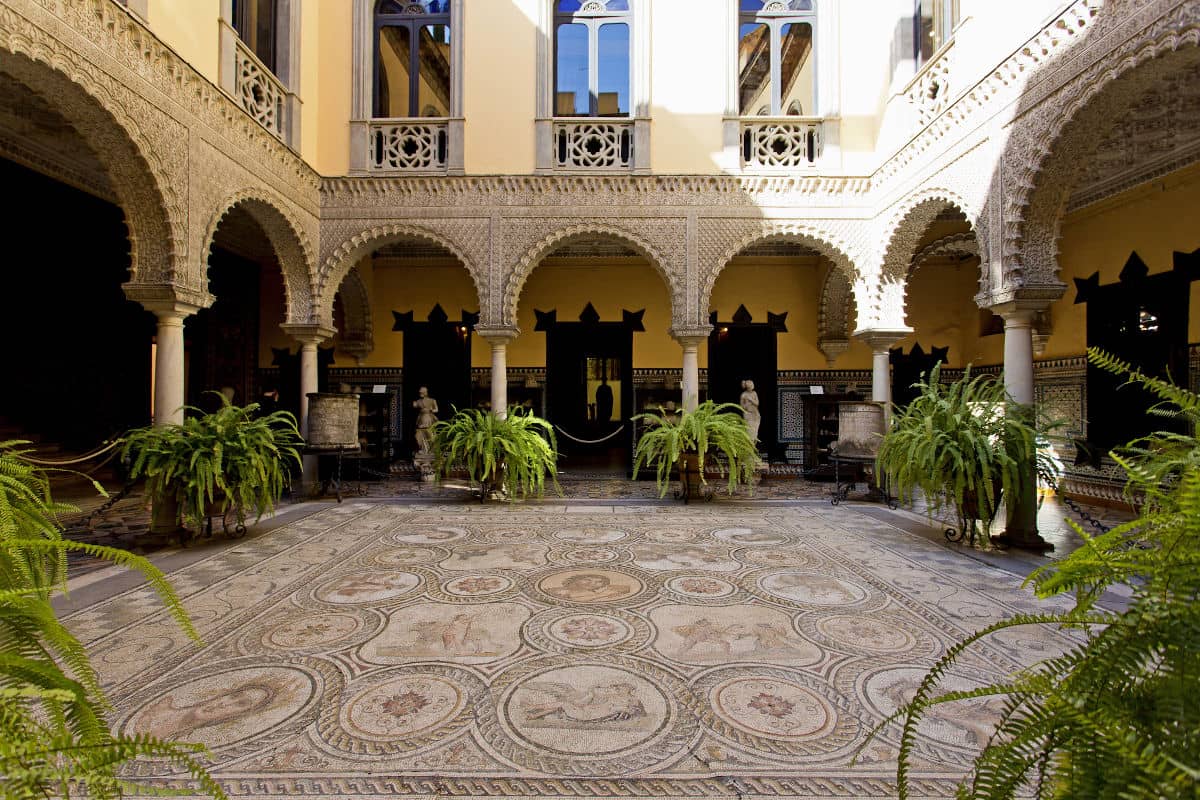 El Patio de Palacio de la Condesa de Lebrija de Sevilla