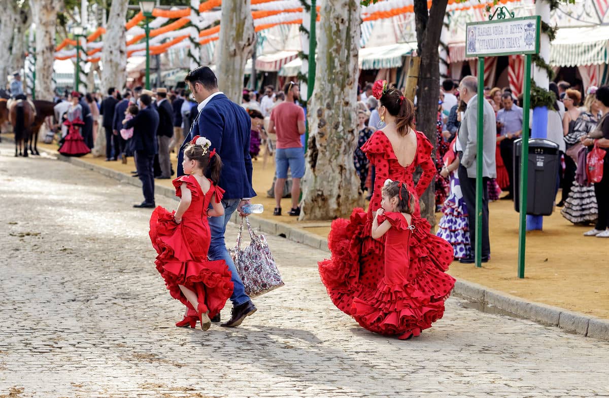 La Feria de Sevilla también se vive en familia