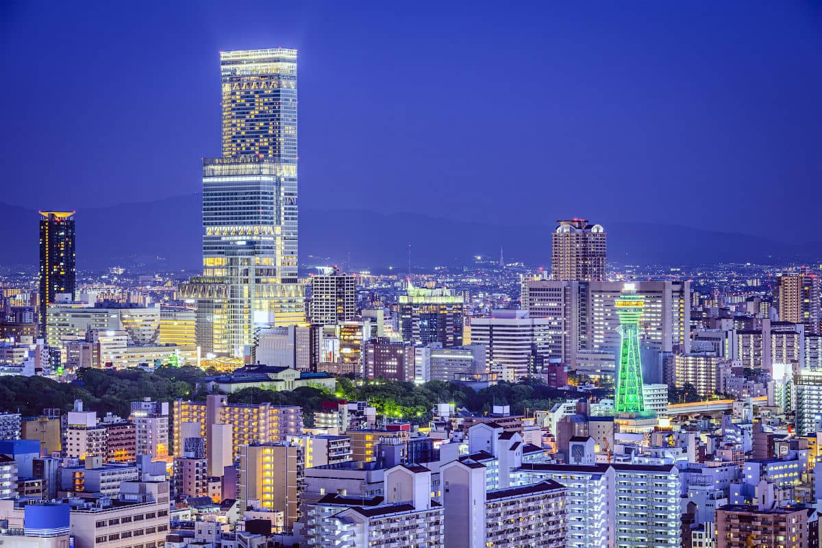 El mirador Abeno Harukas, uno de los más altos de Osaka