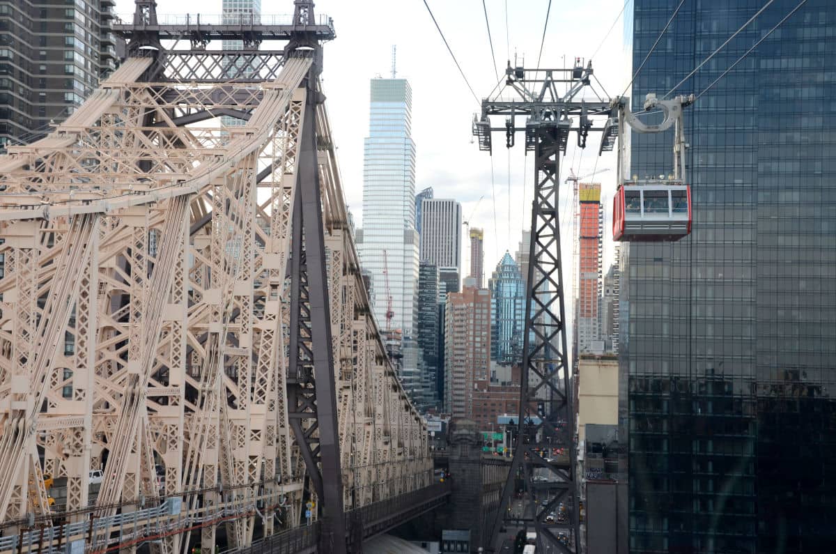 El teleférico de Roosvelt Island en Nueva York