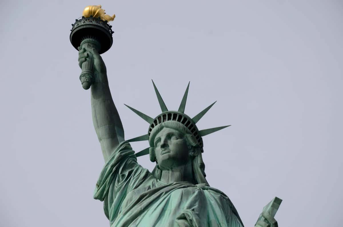 La Estatua de la Libertad en Nueva York