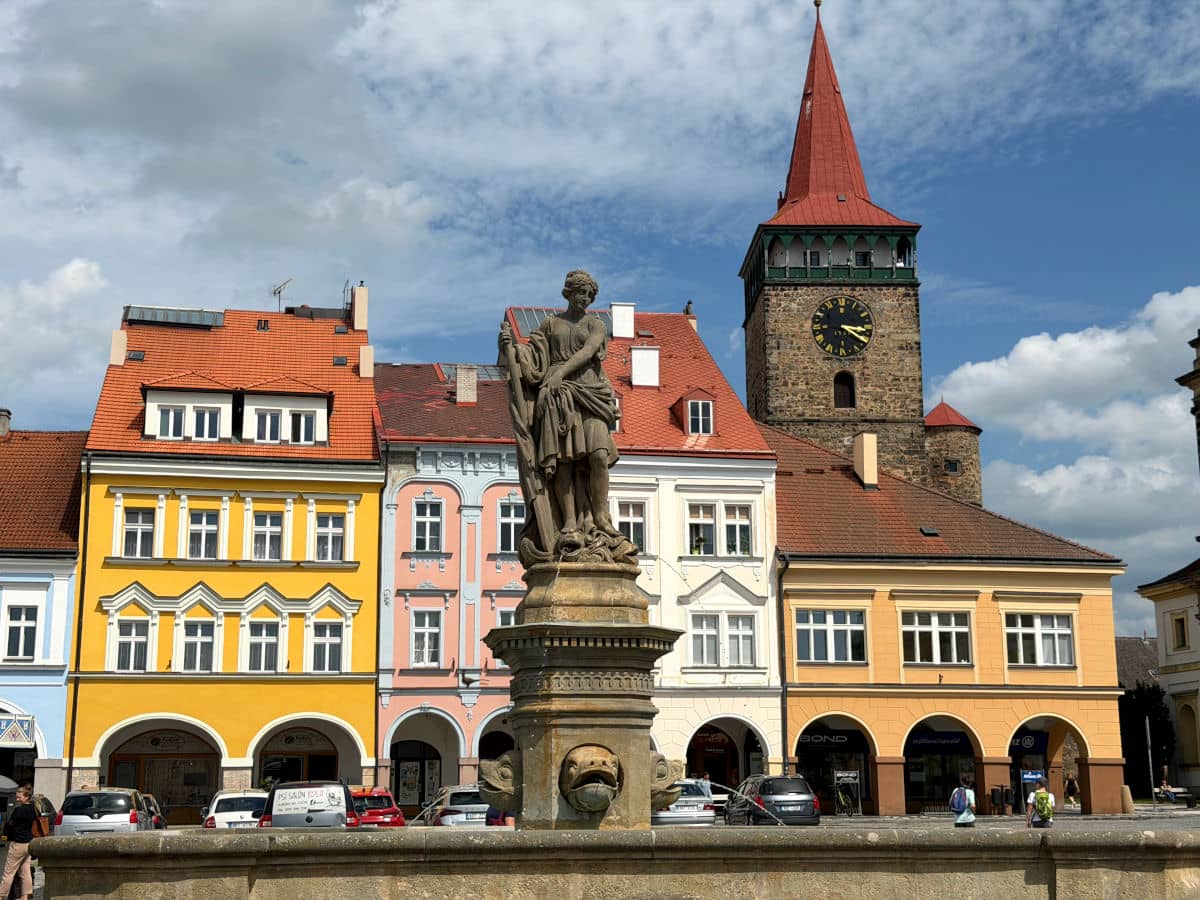 La colorida ciudad checa de Jičín