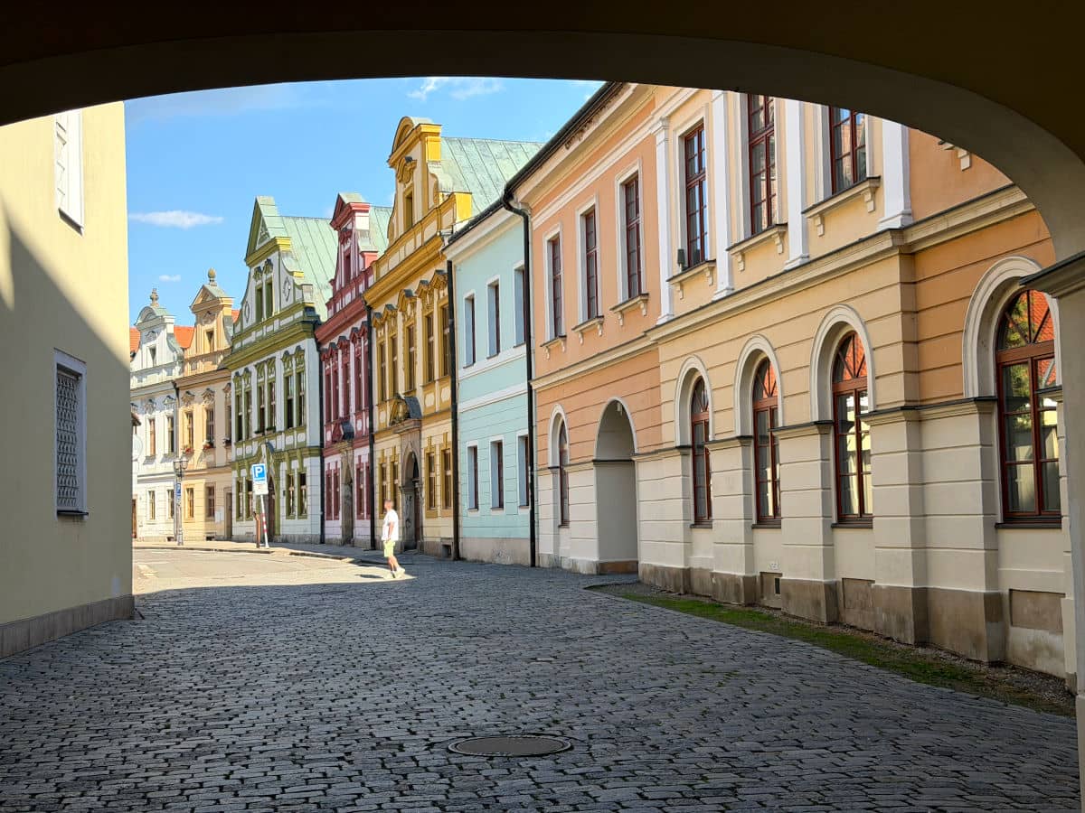 La preciosa arquitectura de Hradec Králové