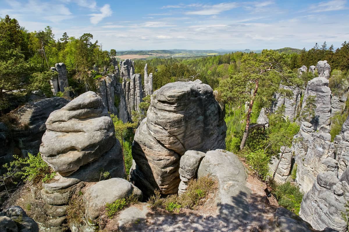 Las Rocas Prachov en República Checa