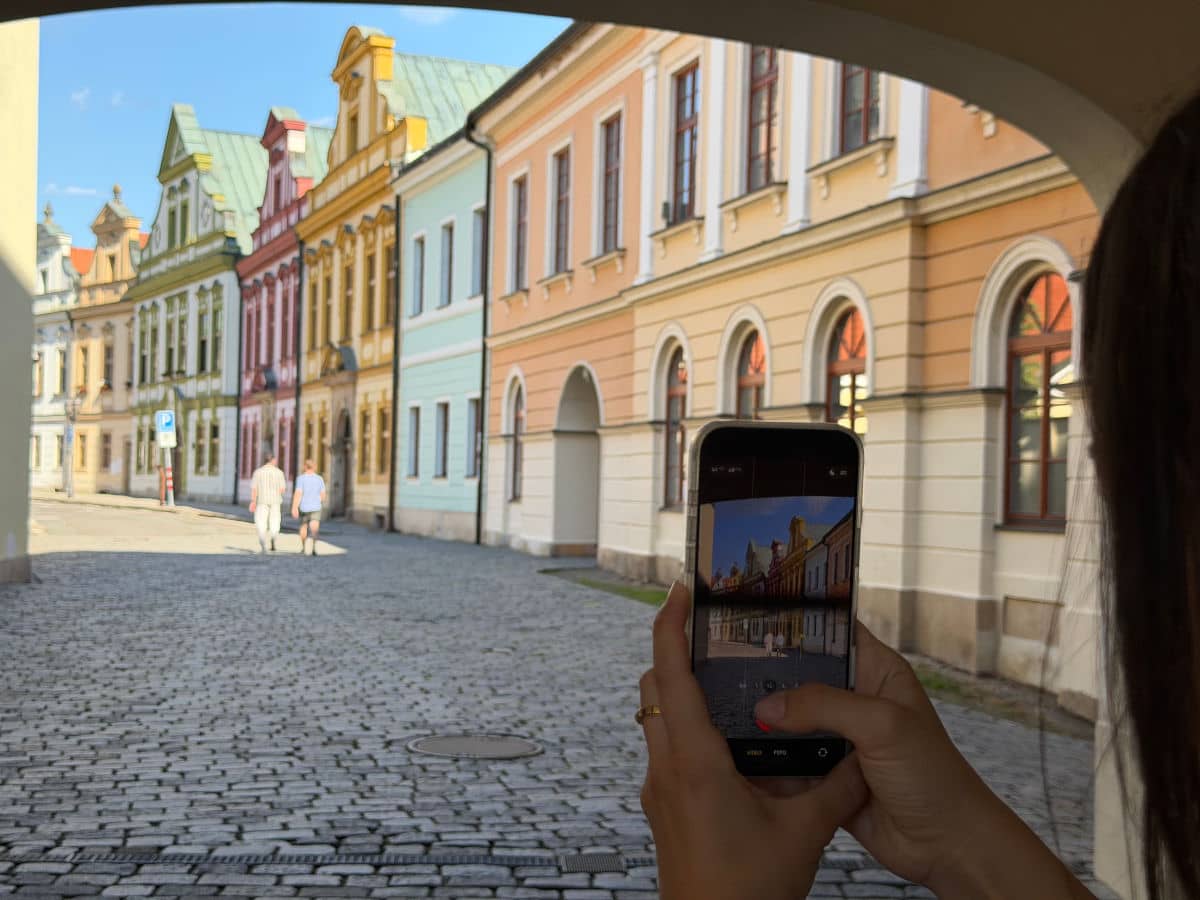 Las casas de colores de Hradec Králové