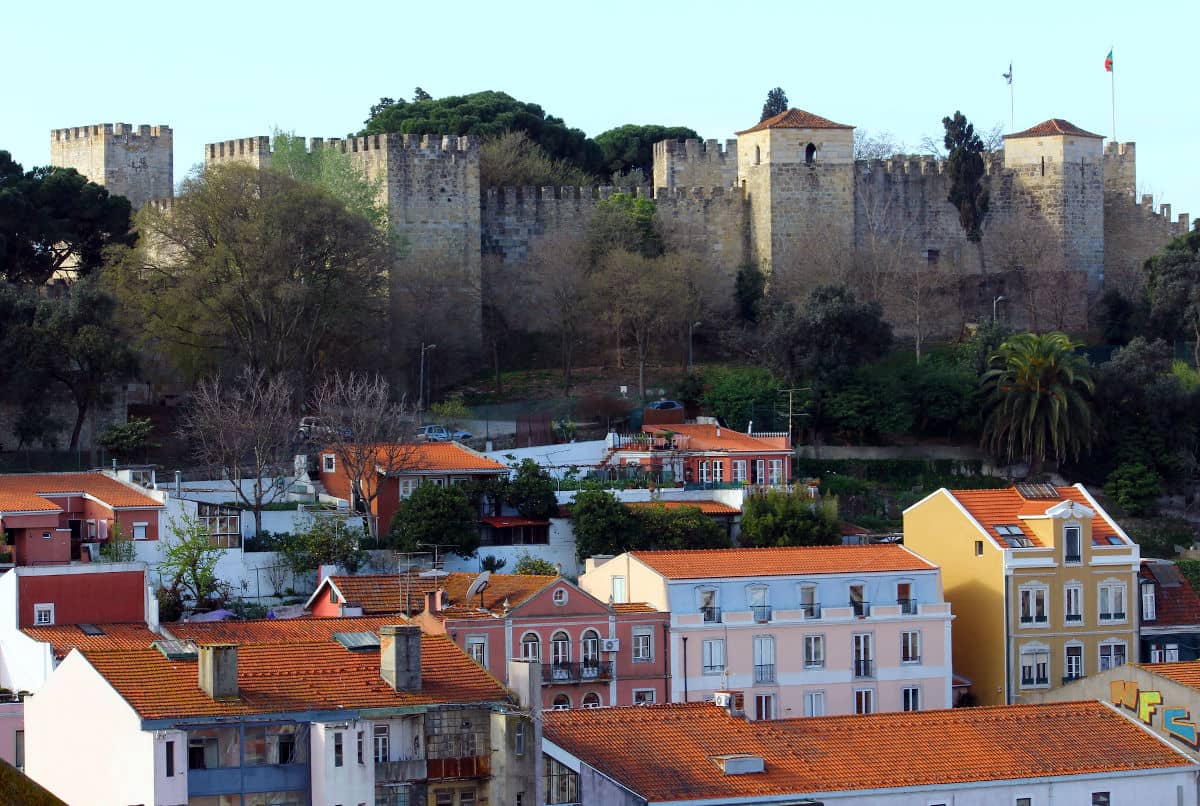 Castillo de São Jorge en Lisboa