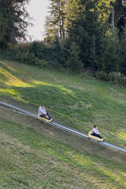 El trineo de verano Keltenblitz cerca de Hallein