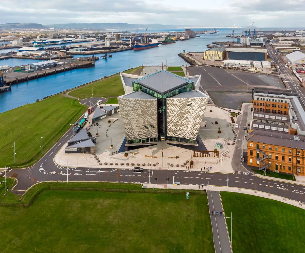 Empezamos a explorar Belfast en el Titanic Quarter