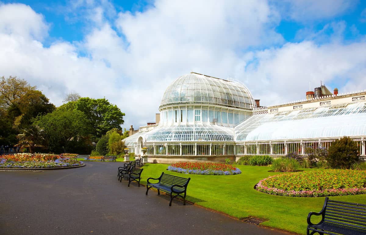La Palm House de los Jardines Botánicos de Belfast