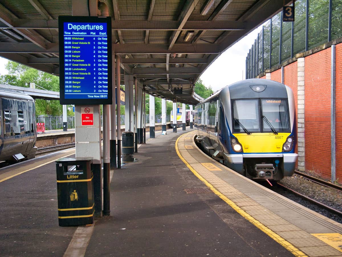 Lanyon Place Train Station en Belfast