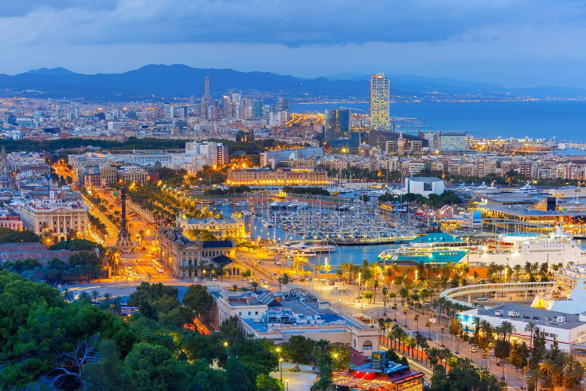 Panorámica de Barcelona