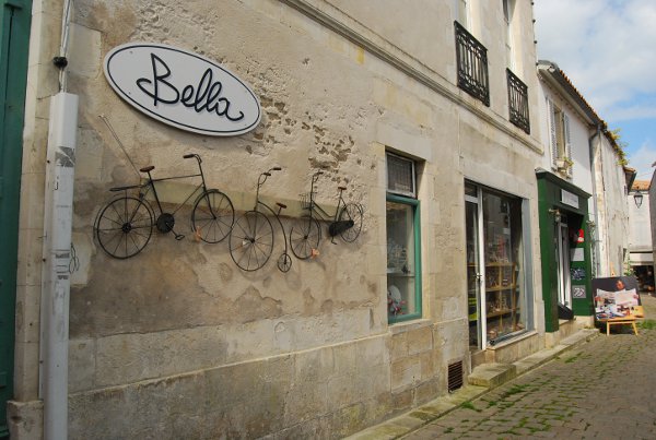 Fachada de Saint-Martin de Ré