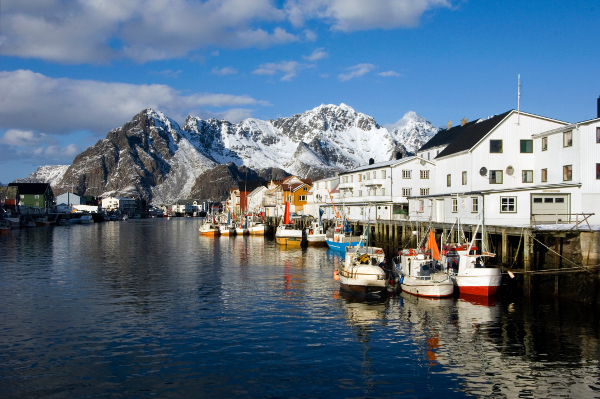 Fotos de Auroras Boreales en Noruega, Henningsvaer