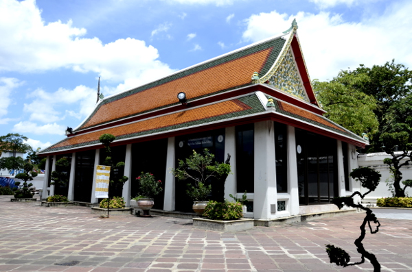 Fotos de Bangkok, Wat Pho pabellon de masajes