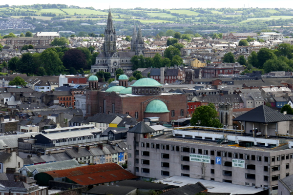 Fotos de Cork en Irlanda, panoramica de la ciudad