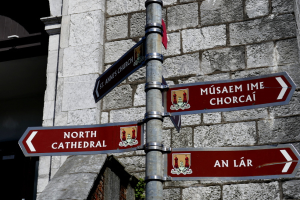 Fotos de Cork en Irlanda, señales