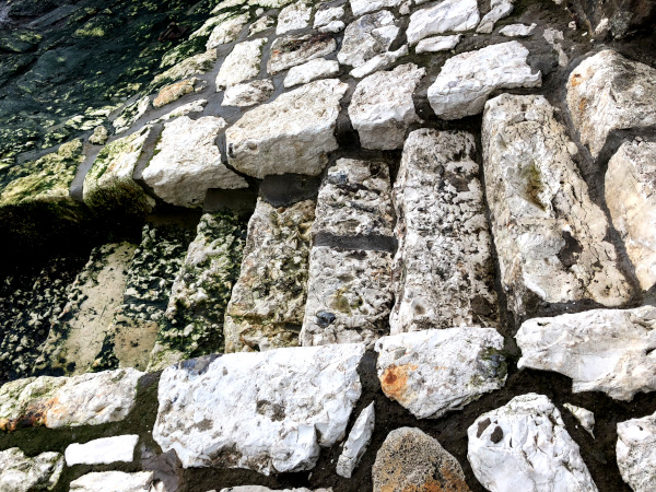 Fotos de Irlanda del Norte, escaleras en Carnlough