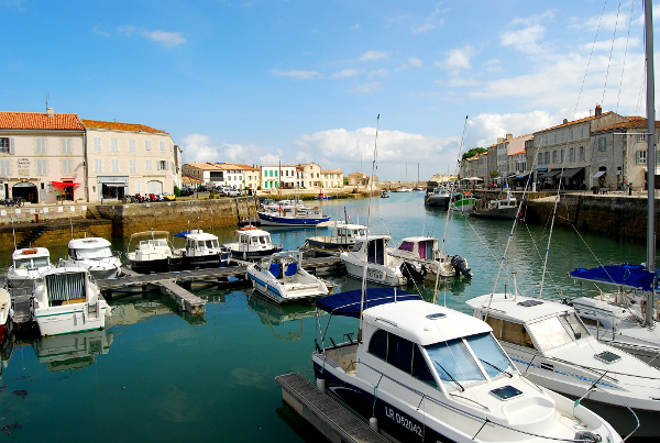 Fotos de la Isla de Re, puerto de Saint-Martin de Ré