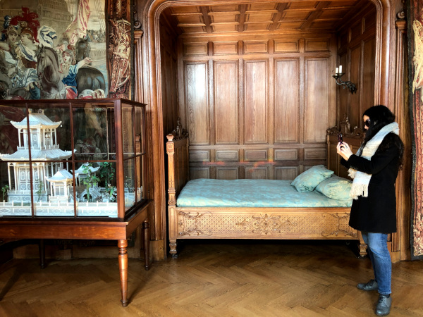 Fotos del Castillo de Gaasbeek en Flandes, habitacion