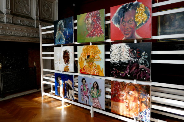 Fotos del Castillo de Gaasbeek en Flandes, pintura