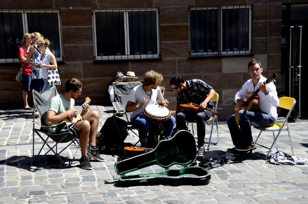 Fotos del Festival de Bardos de Nuremberg, jovenes