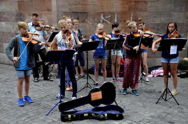 Fotos del Festival de Bardos de Nuremberg, niños